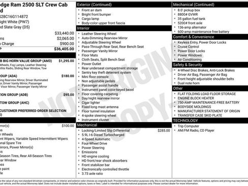 Used 2006 Dodge Ram 2500 Truck SLT w/ Quad Cab Big Horn Value Group AWD/4WD image 35