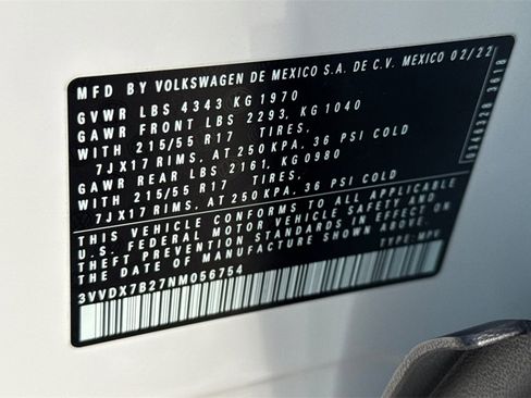 Used 2022 Volkswagen Taos S image 34