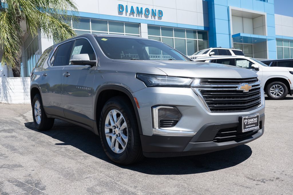 Used 2023 Chevrolet Traverse LS w/ Safety Package FWD image 1