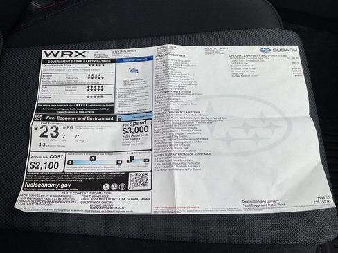 Used 2020 Subaru WRX image 41