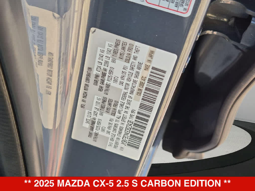 Used 2025 MAZDA CX-5 Carbon Edition AWD/4WD image 35