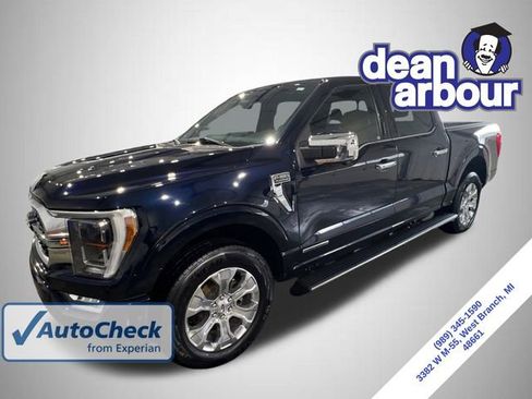 Used 2021 Ford F150 Platinum w/ Equipment Group 701A High image 1