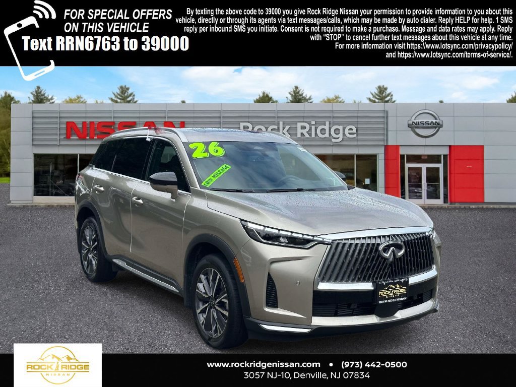 Used 2026 INFINITI QX60 Luxe w/ Cargo Package AWD/4WD image 1