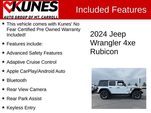 Used 2024 Jeep Wrangler Unlimited Rubicon 4xe image 3