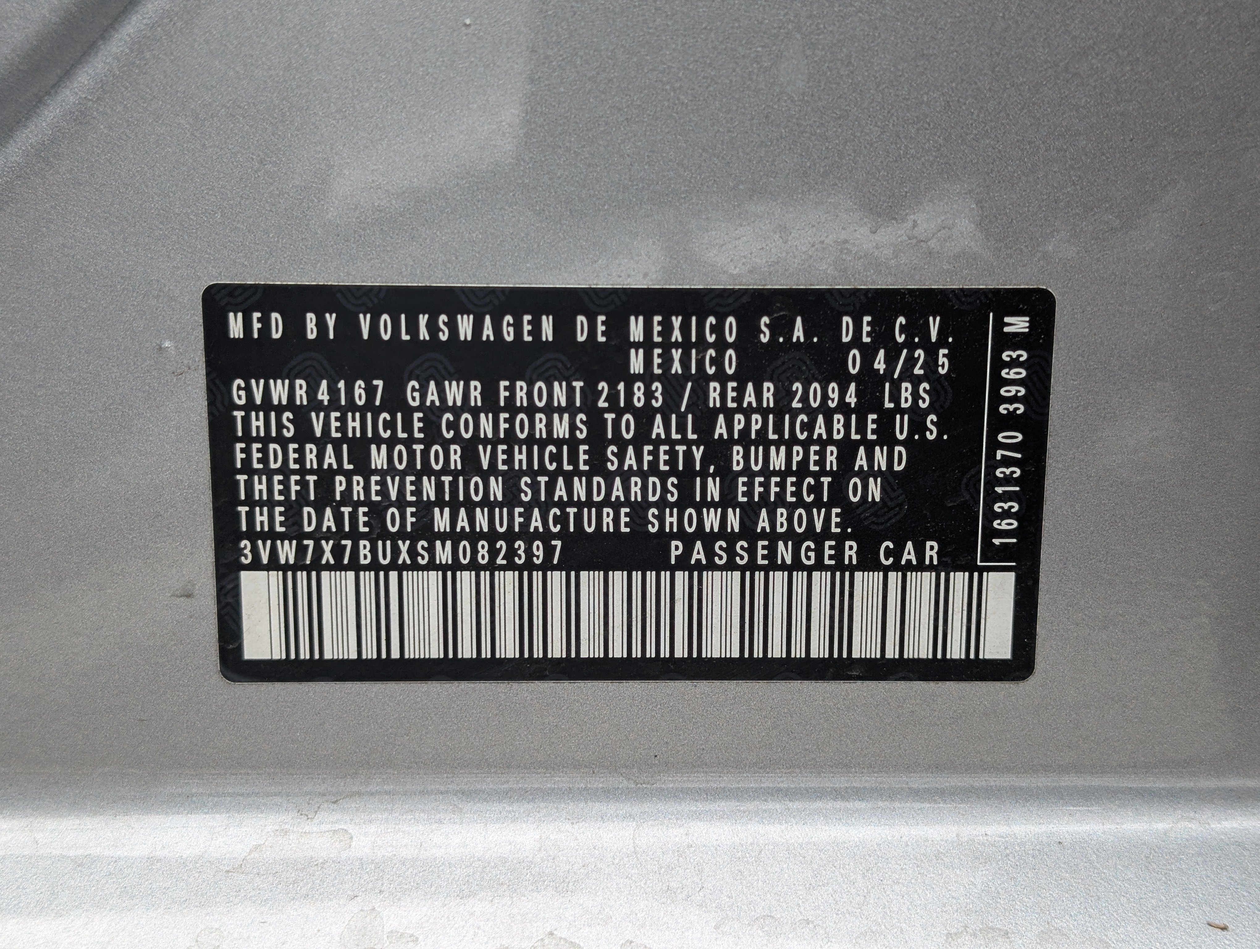 Used 2025 Volkswagen Jetta SE w/ Sunroof Package FWD image 34