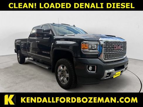 Used 2018 GMC Sierra 3500 Denali w/ Duramax Plus Package AWD/4WD image 7
