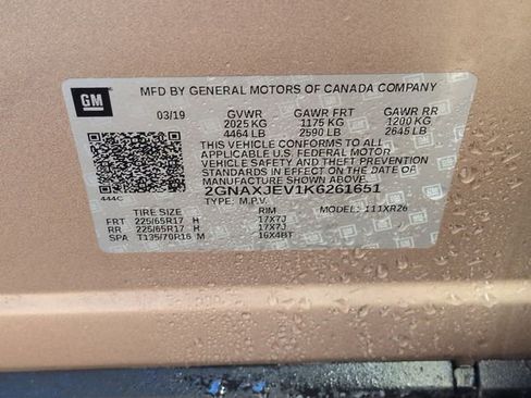 Used 2019 Chevrolet Equinox LT w/ Driver Convenience Package image 34