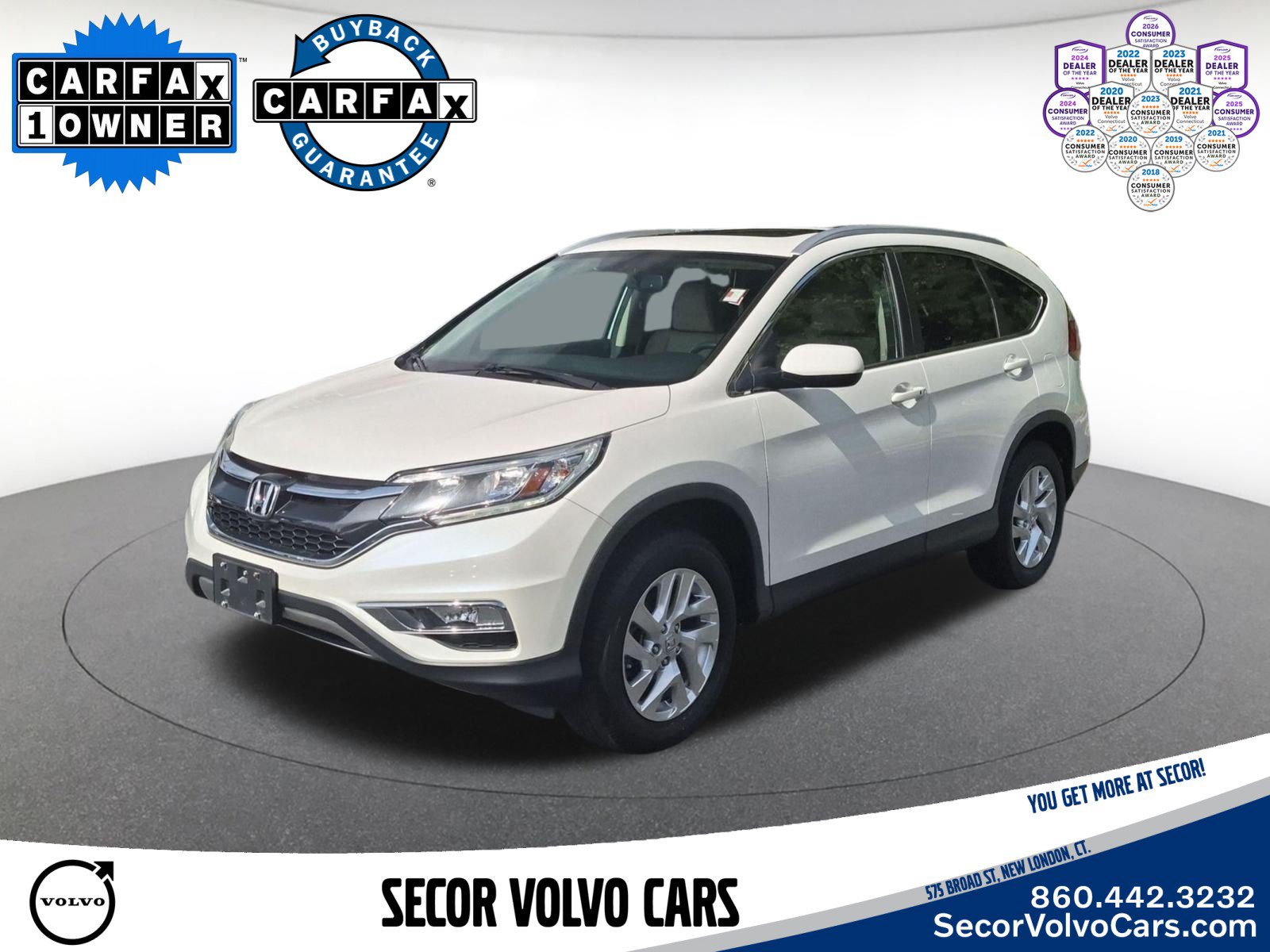 Used 2015 Honda CR-V EX-L image 1