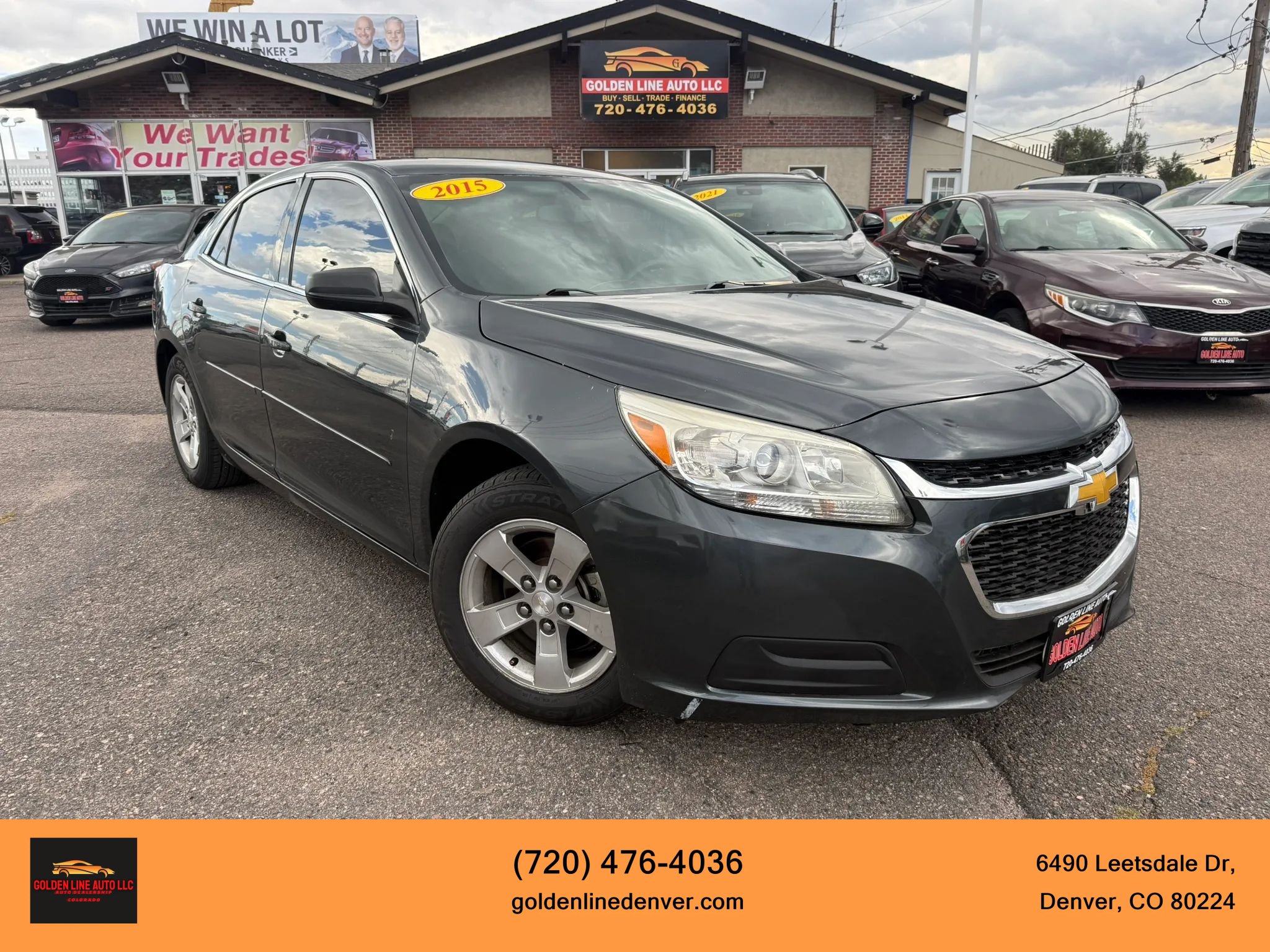 Used 2015 Chevrolet Malibu LS w/ Protection Package FWD image 1