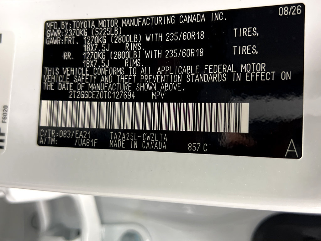 New 2026 Lexus NX 350 AWD w/ Accessory Package (2T) image 27