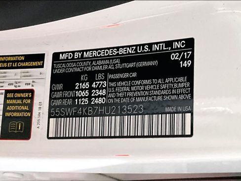 Certified 2017 Mercedes-Benz C 300 4MATIC Sedan image 31