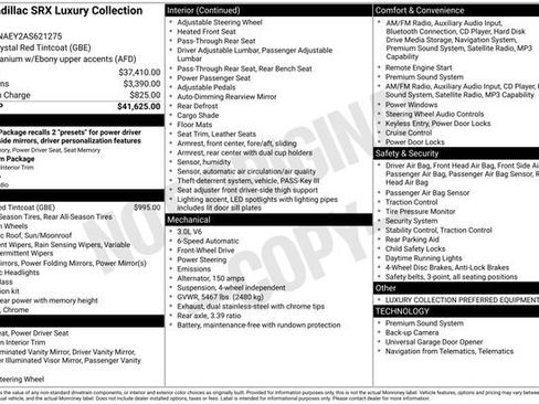 Used 2010 Cadillac SRX Luxury image 6