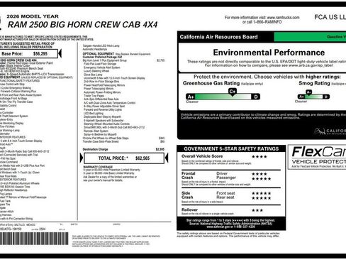 Used 2026 RAM 2500 Big Horn AWD/4WD image 3