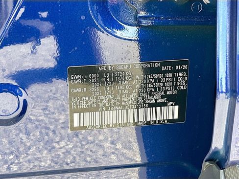 New 2026 Subaru Ascent Bronze Edition image 34