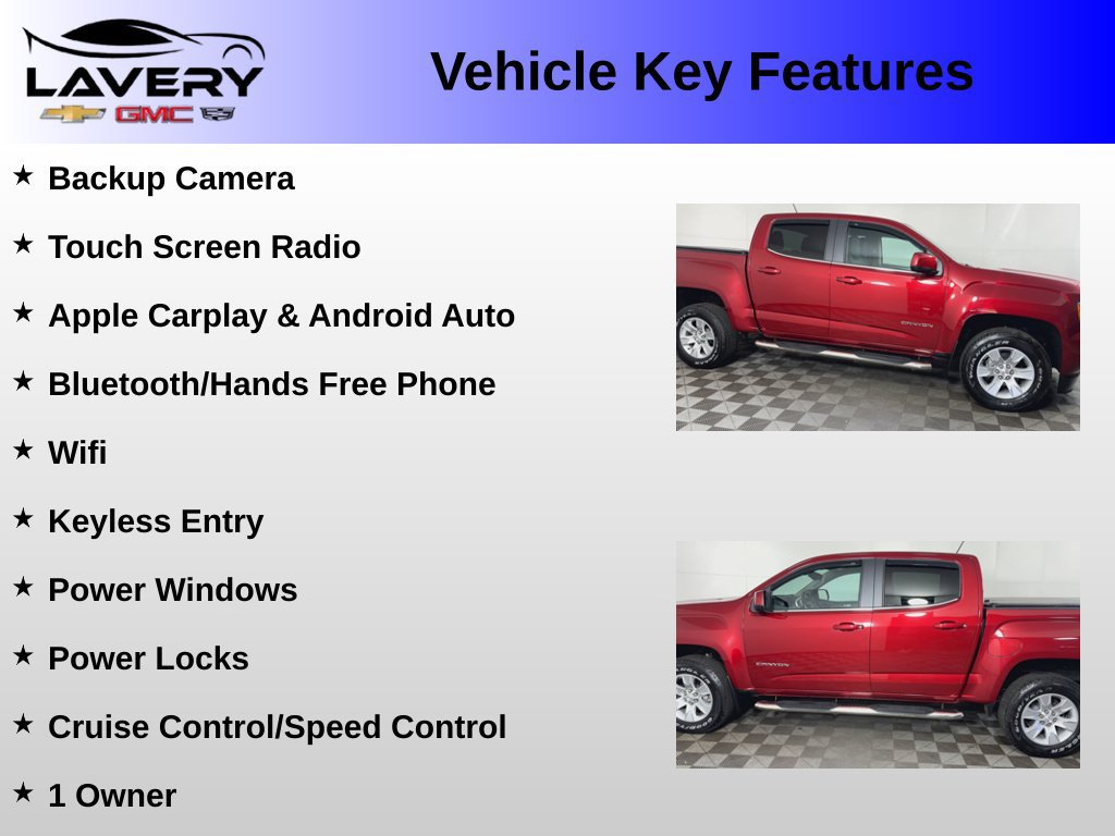 Used 2017 GMC Canyon SLE RWD image 2
