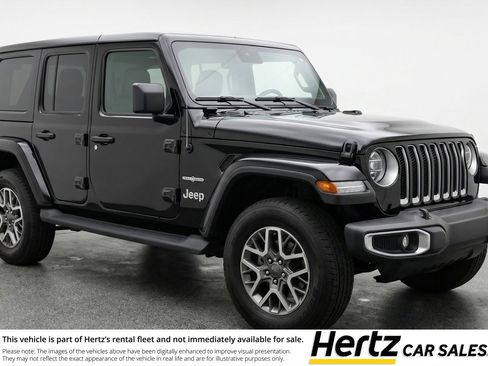 Used 2025 Jeep Wrangler Sahara image 1