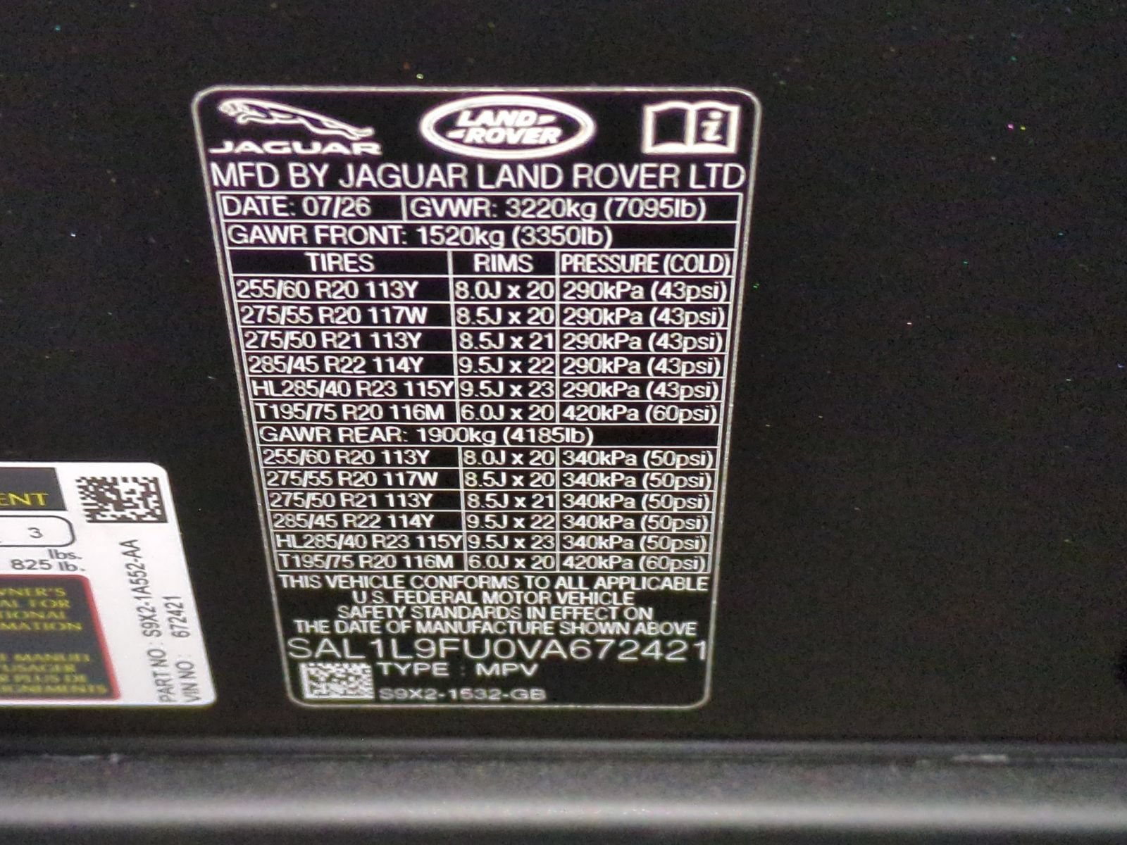 New 2027 Land Rover Range Rover Sport Dynamic SE AWD/4WD image 31