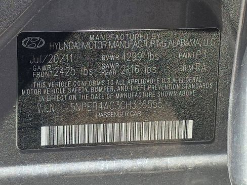 Used 2012 Hyundai Sonata GLS w/ Popular Equipment Pkg image 2