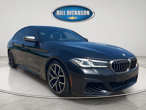 Used 2021 BMW M550i xDrive w/ Dynamic Handling Package AWD/4WD image 1