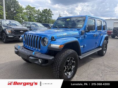 Used 2021 Jeep Wrangler Unlimited Rubicon 4xe w/ Steel Bumper Group