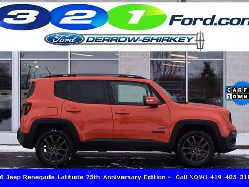 Used 2016 Jeep Renegade 75th Anniversary image 3