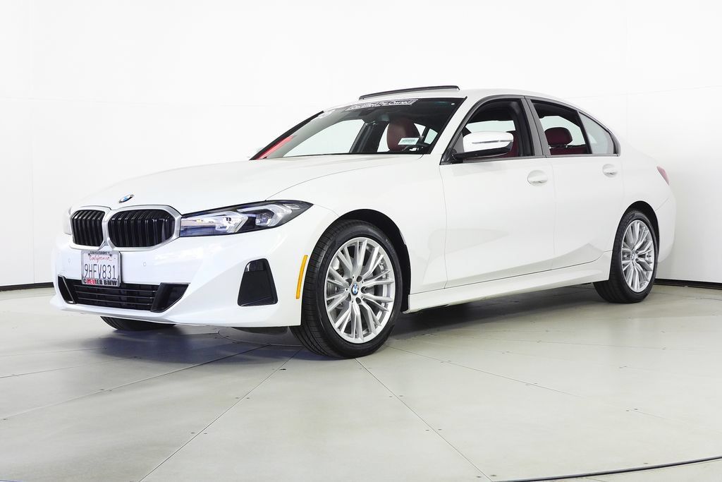Certified 2023 BMW 330i Sedan w/ Driving Assistance Package RWD image 2