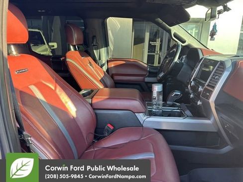 Used 2018 Ford F150 Platinum w/ Max Trailer Tow Package image 11
