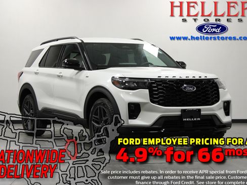 New 2026 Ford Explorer ST-Line w/ ST-Line Street Pack AWD/4WD image 1