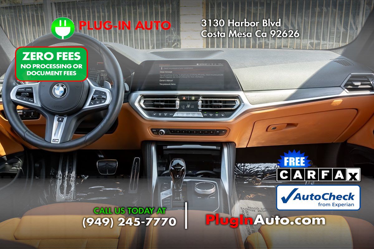 Used 2022 BMW 430i Coupe w/ M Sport Package RWD image 15