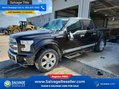 Used 2015 Ford F150 Platinum w/ Equipment Group 701A Luxury