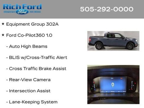 Used 2025 Ford Maverick XLT w/ Equipment Group 302A AWD/4WD image 76