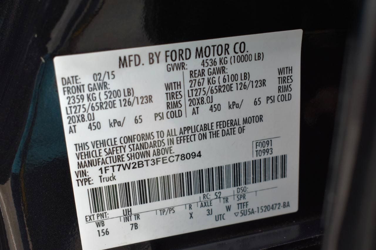 Used 2015 Ford F250 Platinum w/ FX4 Off-Road Package AWD/4WD image 49