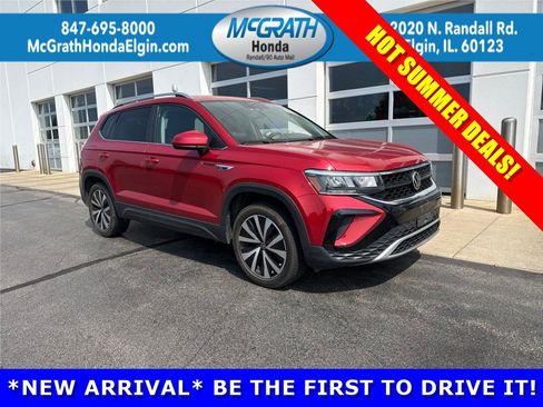 Used 2022 Volkswagen Taos SE w/ Panoramic Sunroof Package AWD/4WD image 1