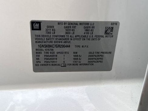 Used 2016 Chevrolet Tahoe LT image 24