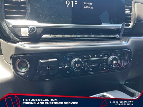 Used 2023 Chevrolet Silverado 1500 LTZ w/ LPO, Dark Essentials Package RWD image 28