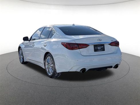 Used 2021 INFINITI Q50 Luxe w/ All Weather Package image 7