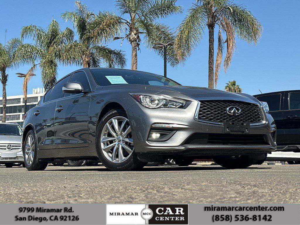 Used 2021 INFINITI Q50 Pure w/ Cargo Package AWD/4WD image 1