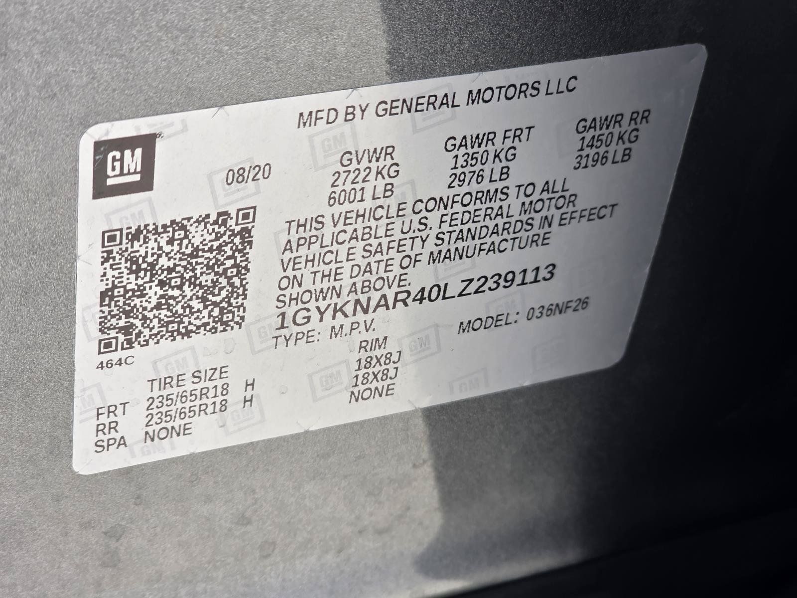 Used 2020 Cadillac XT5 Luxury FWD image 26