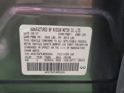 Used 2018 INFINITI Q50 Luxe w/ Essential Package (3.0T Luxe) image 33