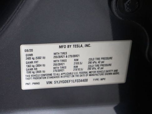 Used 2020 Tesla Model Y Performance image 41