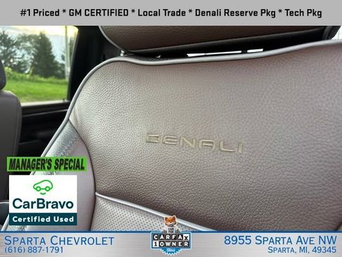 Certified 2025 GMC Sierra 3500 Denali w/ Denali Reserve Package AWD/4WD image 17