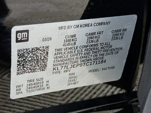 New 2026 Chevrolet Trax RS w/ Sunroof Package FWD image 33