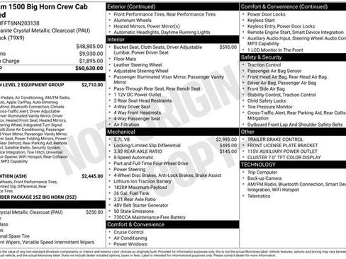 Used 2022 RAM 1500 Big Horn AWD/4WD image 3