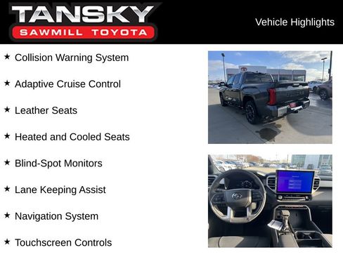 New 2026 Toyota Tundra Limited image 9