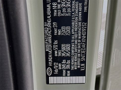 Used 2022 Hyundai Santa Cruz Limited image 32