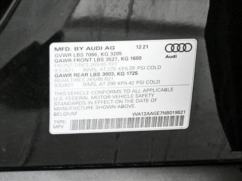 Certified 2022 Audi e-tron Premium Plus w/ Premium Plus Package image 26