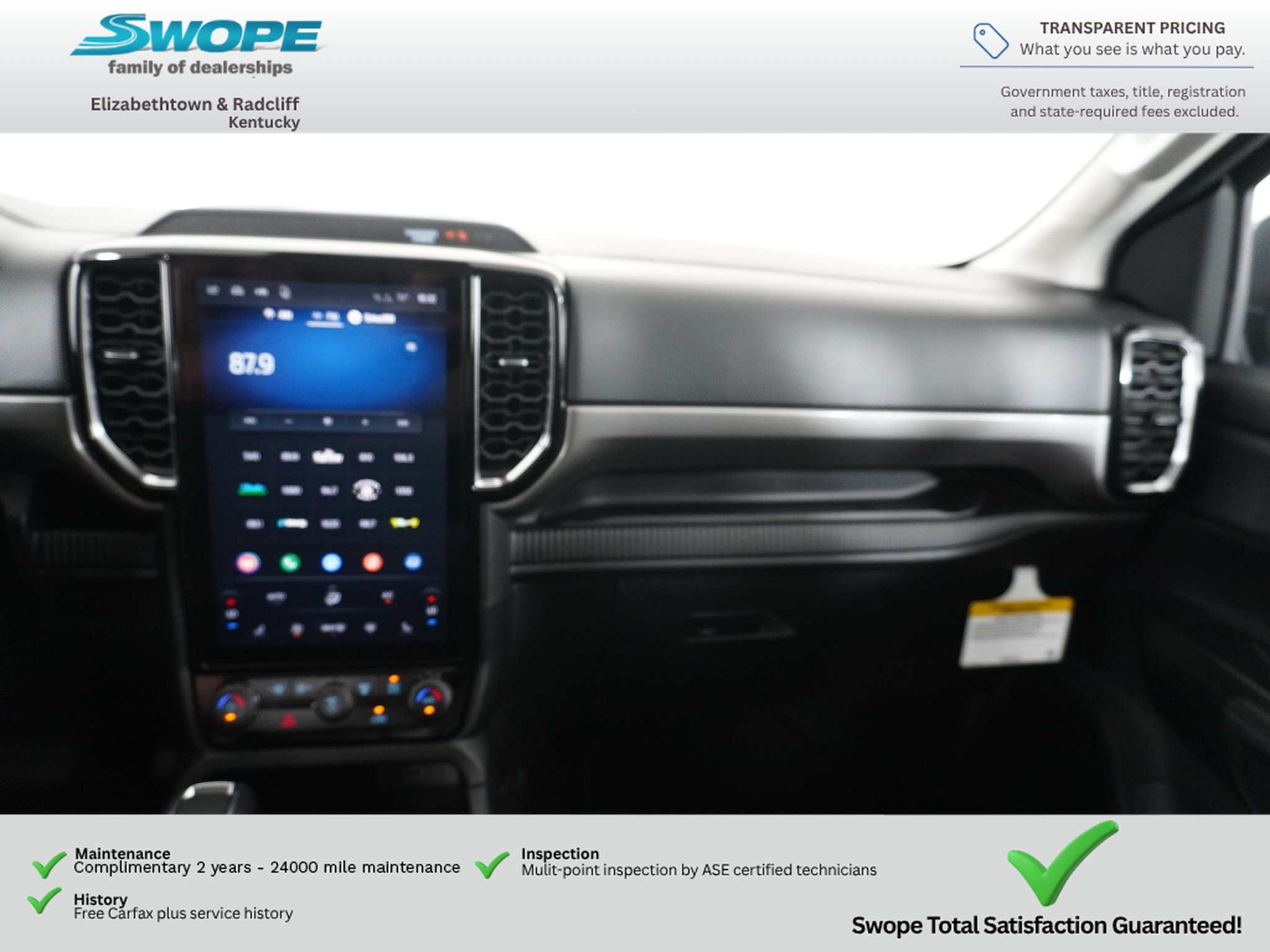 New 2026 Ford Ranger XLT w/ Equipment Group 301A High AWD/4WD image 19