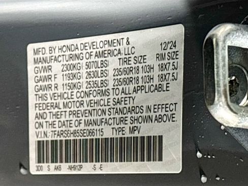 Certified 2025 Honda CR-V Sport-L image 26