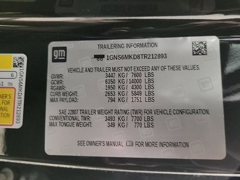 New 2026 Chevrolet Tahoe LS image 25