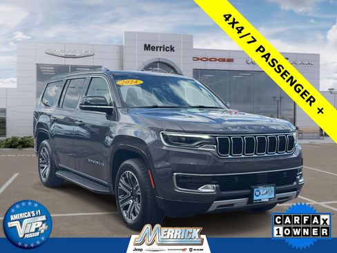 Certified 2024 Jeep Wagoneer Series II w/ Flexible Seating Group AWD/4WD image 1